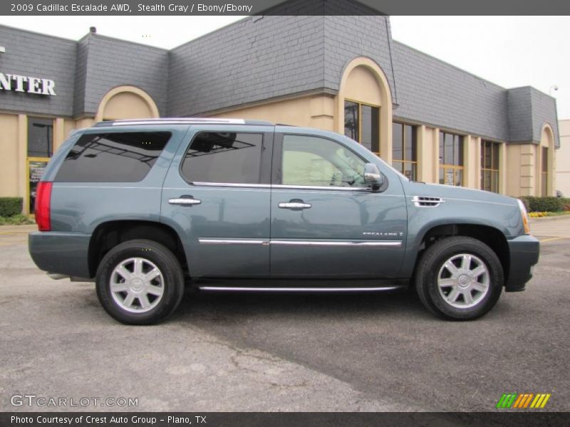 Stealth Gray / Ebony/Ebony 2009 Cadillac Escalade AWD