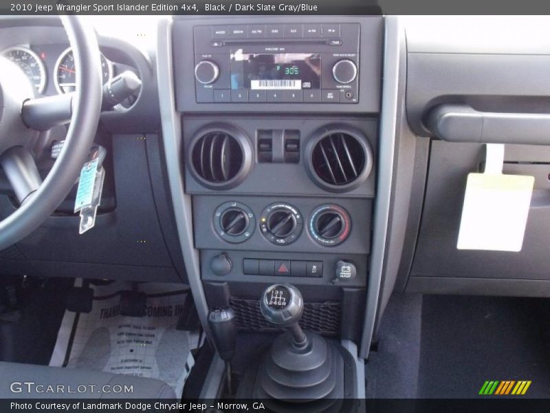 Black / Dark Slate Gray/Blue 2010 Jeep Wrangler Sport Islander Edition 4x4