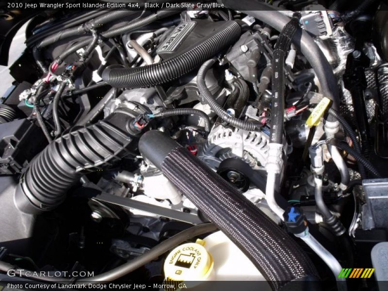Black / Dark Slate Gray/Blue 2010 Jeep Wrangler Sport Islander Edition 4x4
