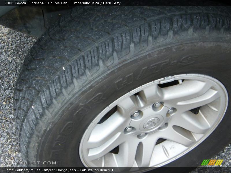 Timberland Mica / Dark Gray 2006 Toyota Tundra SR5 Double Cab