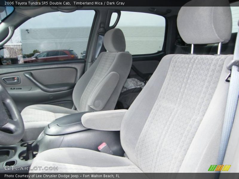 Timberland Mica / Dark Gray 2006 Toyota Tundra SR5 Double Cab
