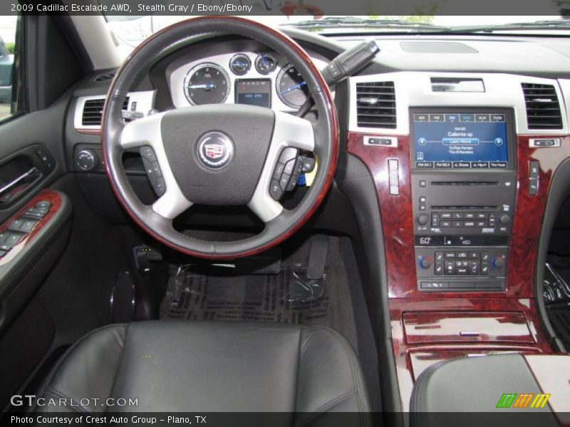 Stealth Gray / Ebony/Ebony 2009 Cadillac Escalade AWD