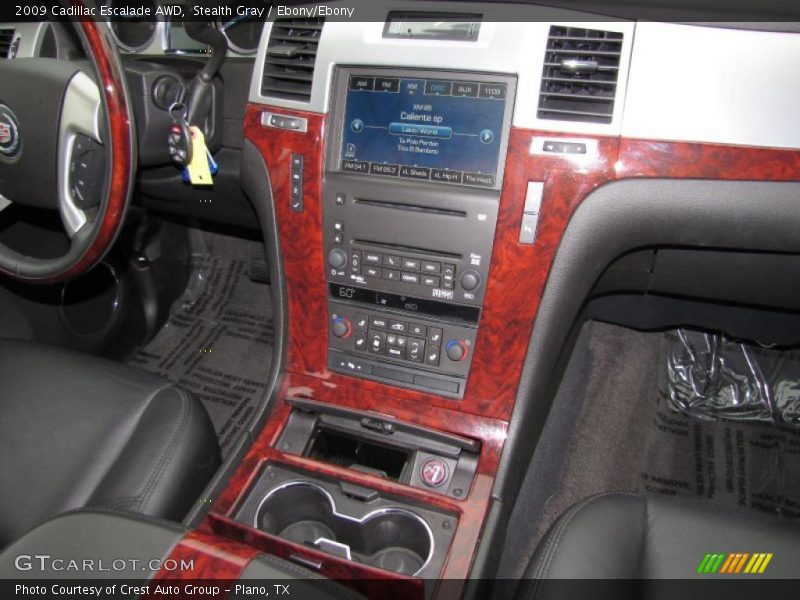 Stealth Gray / Ebony/Ebony 2009 Cadillac Escalade AWD