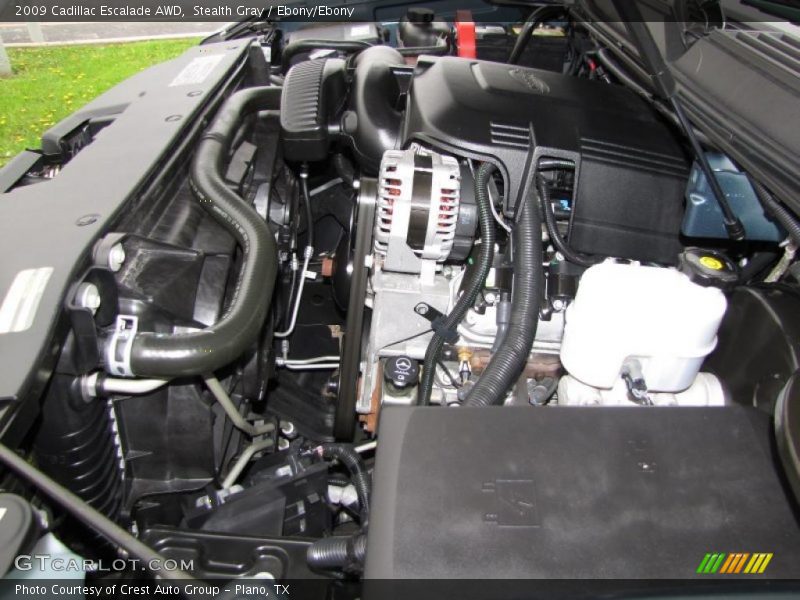 Stealth Gray / Ebony/Ebony 2009 Cadillac Escalade AWD