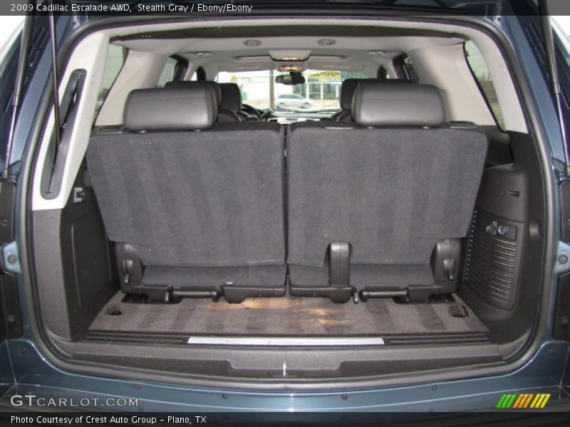 Stealth Gray / Ebony/Ebony 2009 Cadillac Escalade AWD