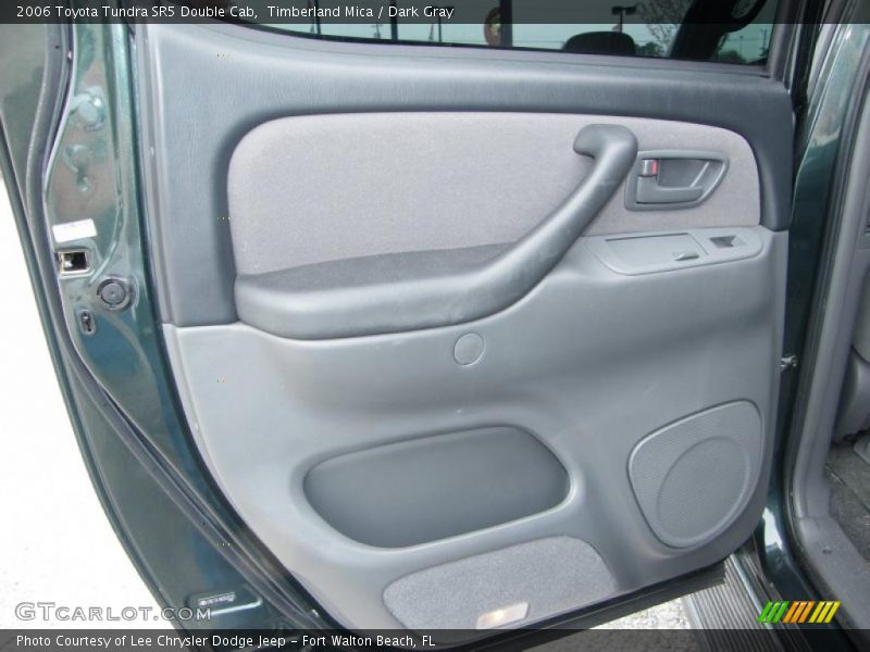 Timberland Mica / Dark Gray 2006 Toyota Tundra SR5 Double Cab
