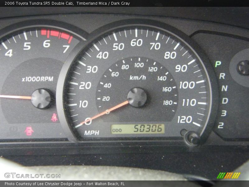 Timberland Mica / Dark Gray 2006 Toyota Tundra SR5 Double Cab