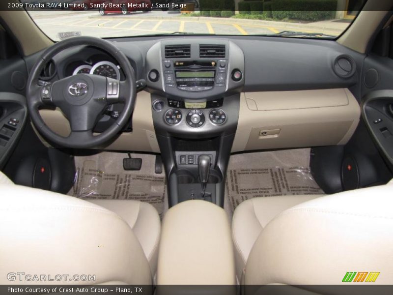 Sandy Beach Metallic / Sand Beige 2009 Toyota RAV4 Limited