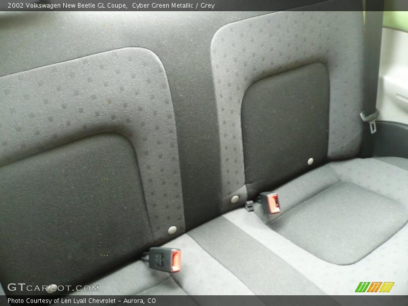 Cyber Green Metallic / Grey 2002 Volkswagen New Beetle GL Coupe