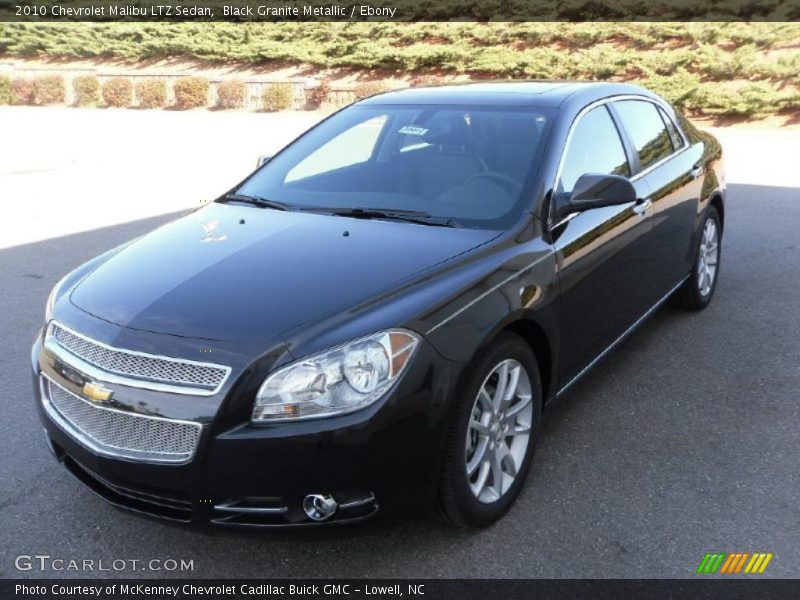 Black Granite Metallic / Ebony 2010 Chevrolet Malibu LTZ Sedan