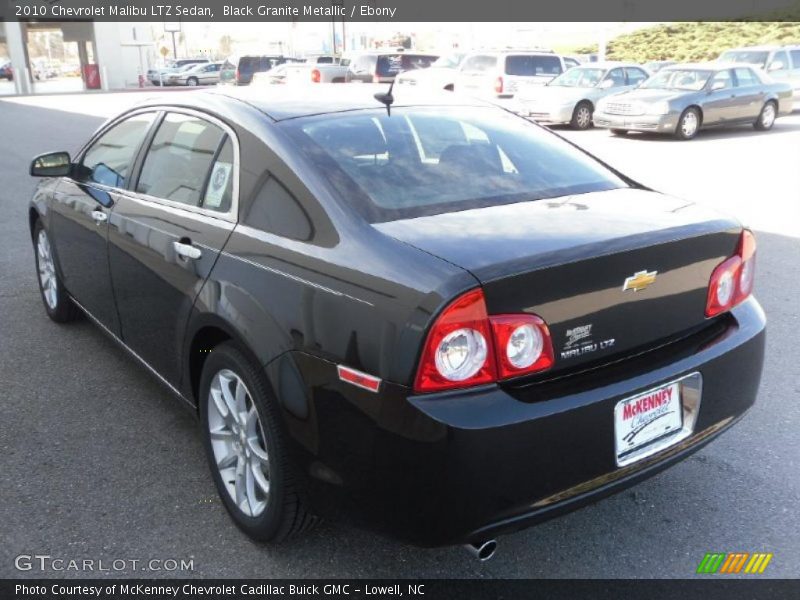 Black Granite Metallic / Ebony 2010 Chevrolet Malibu LTZ Sedan