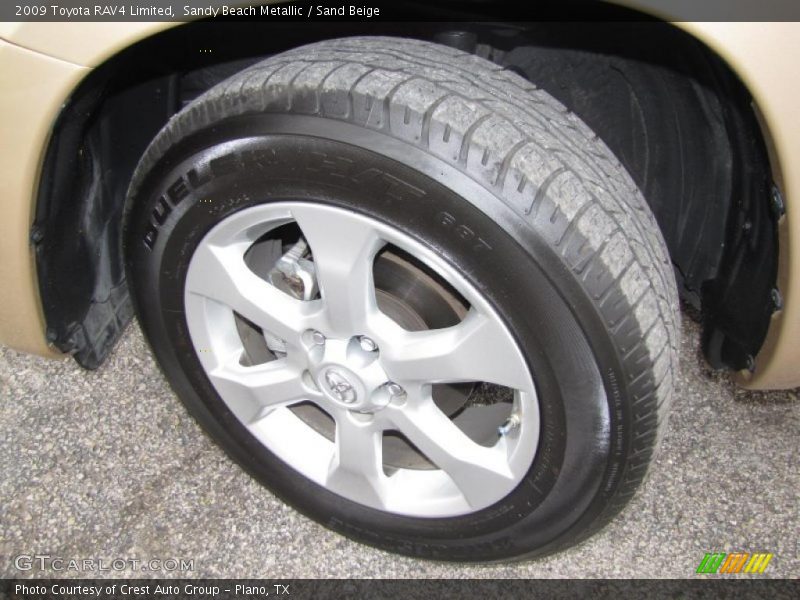 Sandy Beach Metallic / Sand Beige 2009 Toyota RAV4 Limited