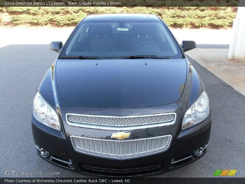 Black Granite Metallic / Ebony 2010 Chevrolet Malibu LTZ Sedan