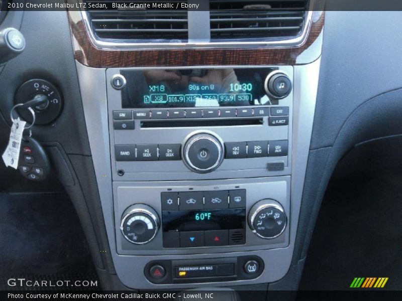 Black Granite Metallic / Ebony 2010 Chevrolet Malibu LTZ Sedan