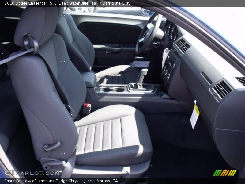 Deep Water Blue Pearl / Dark Slate Gray 2010 Dodge Challenger R/T