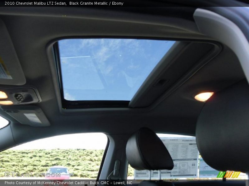 Black Granite Metallic / Ebony 2010 Chevrolet Malibu LTZ Sedan