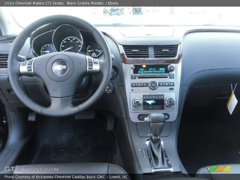 Black Granite Metallic / Ebony 2010 Chevrolet Malibu LTZ Sedan