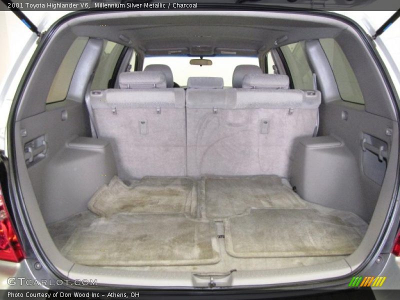 Millennium Silver Metallic / Charcoal 2001 Toyota Highlander V6