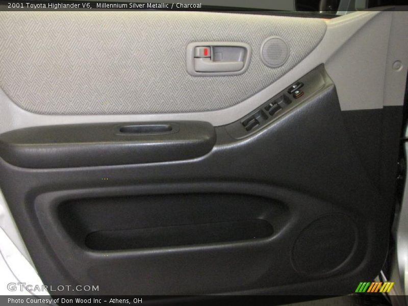 Millennium Silver Metallic / Charcoal 2001 Toyota Highlander V6