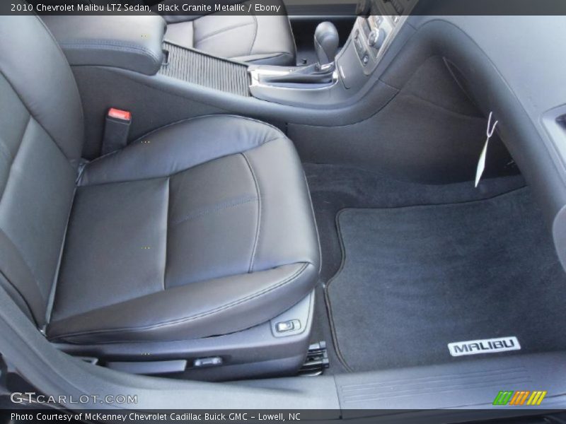 Black Granite Metallic / Ebony 2010 Chevrolet Malibu LTZ Sedan