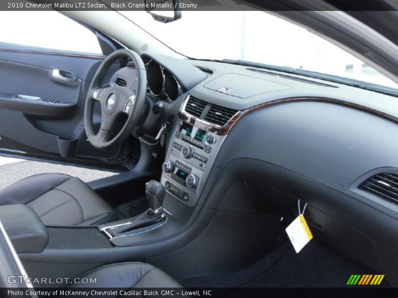 Black Granite Metallic / Ebony 2010 Chevrolet Malibu LTZ Sedan