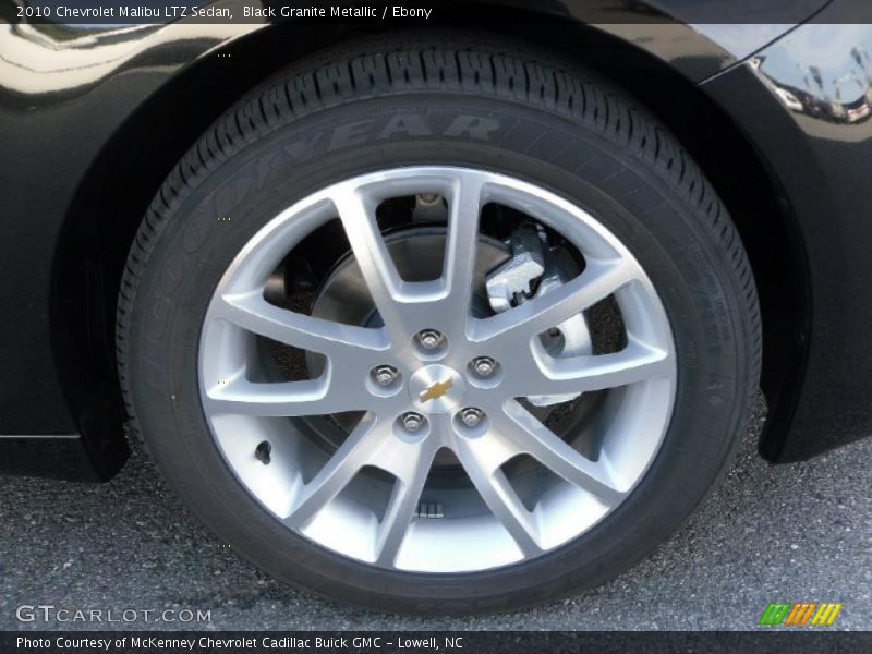 Black Granite Metallic / Ebony 2010 Chevrolet Malibu LTZ Sedan