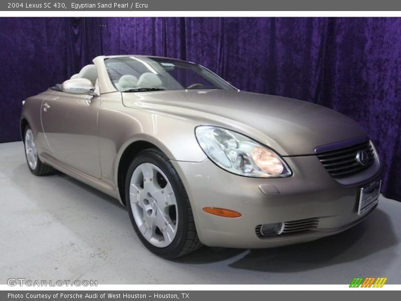Egyptian Sand Pearl / Ecru 2004 Lexus SC 430