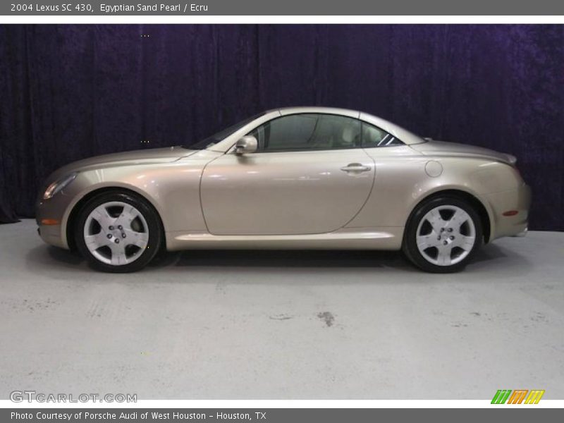 Egyptian Sand Pearl / Ecru 2004 Lexus SC 430