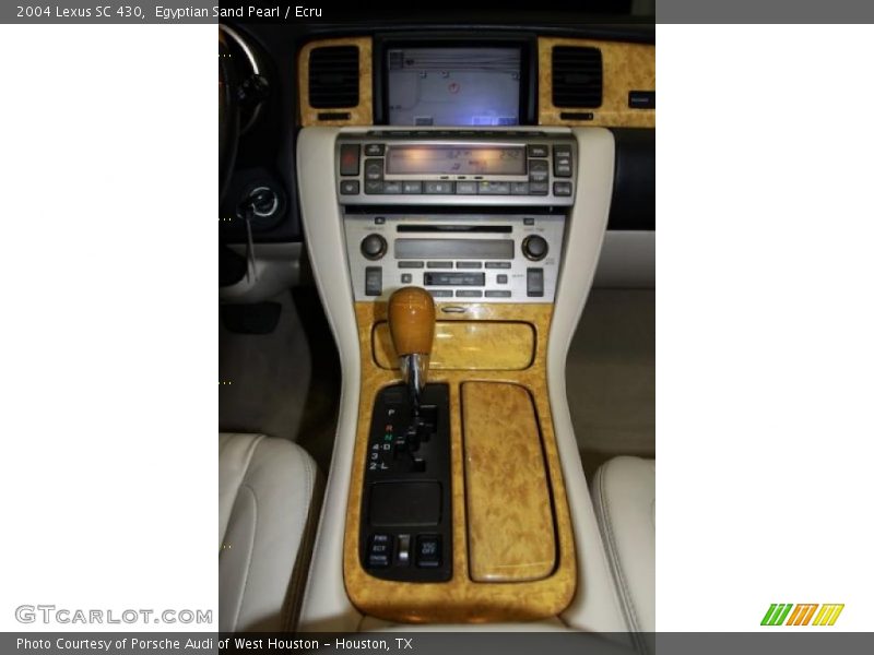 Egyptian Sand Pearl / Ecru 2004 Lexus SC 430