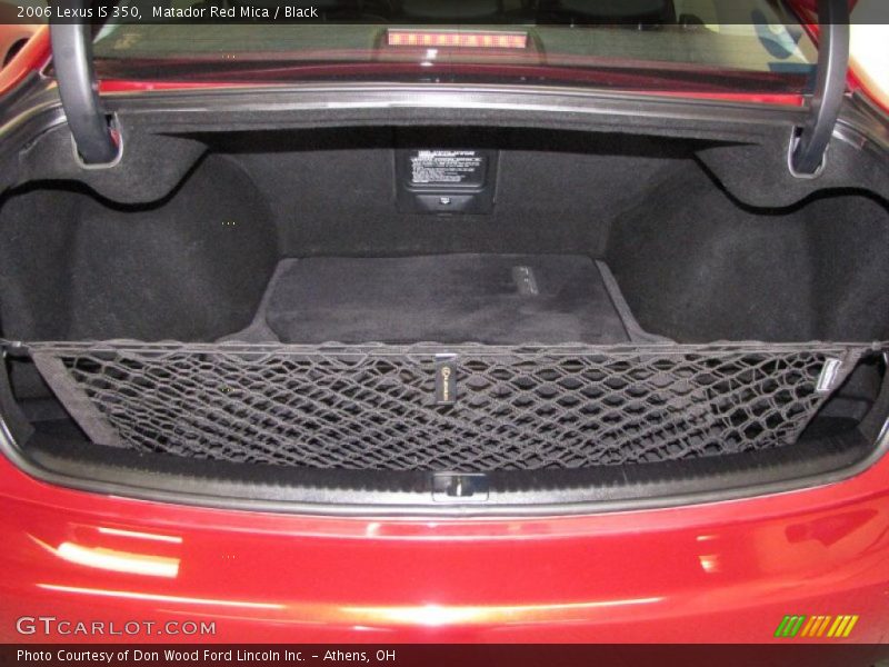 Matador Red Mica / Black 2006 Lexus IS 350