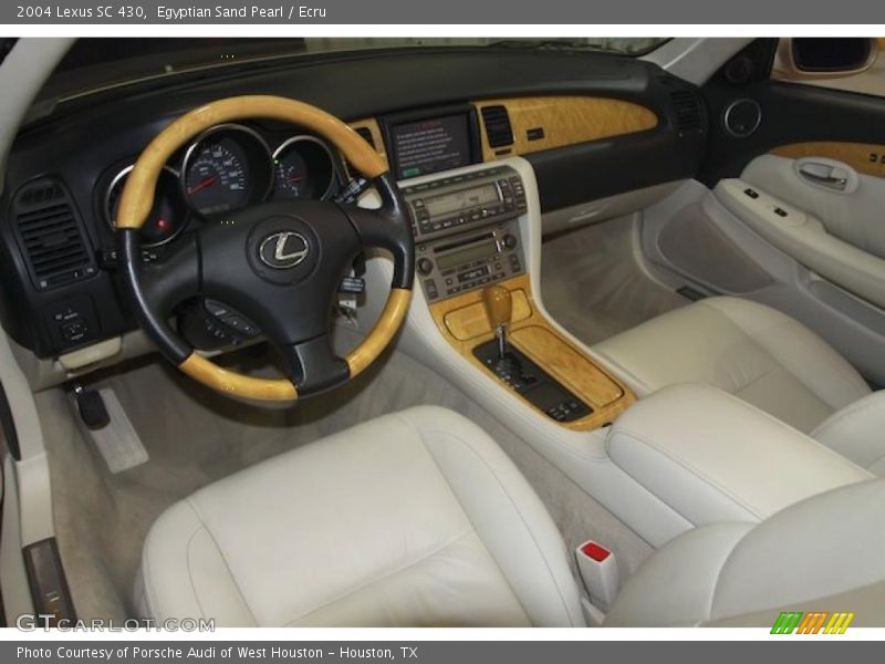 Egyptian Sand Pearl / Ecru 2004 Lexus SC 430