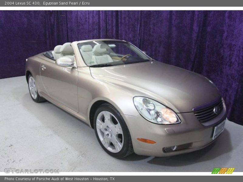 Egyptian Sand Pearl / Ecru 2004 Lexus SC 430