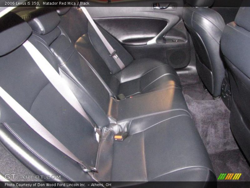 Matador Red Mica / Black 2006 Lexus IS 350