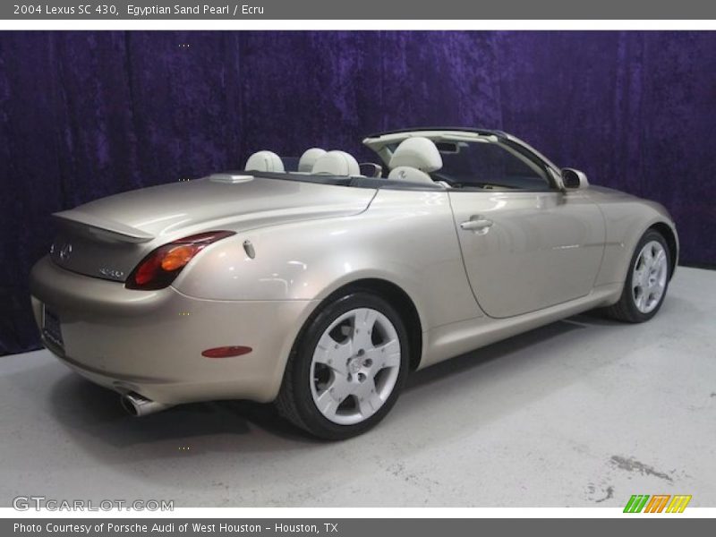 Egyptian Sand Pearl / Ecru 2004 Lexus SC 430