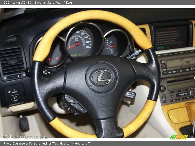 Egyptian Sand Pearl / Ecru 2004 Lexus SC 430