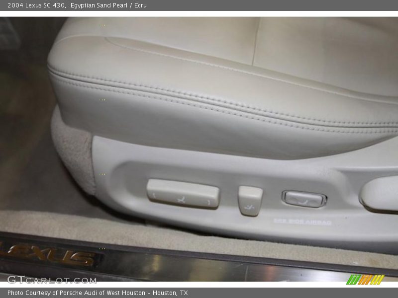 Egyptian Sand Pearl / Ecru 2004 Lexus SC 430