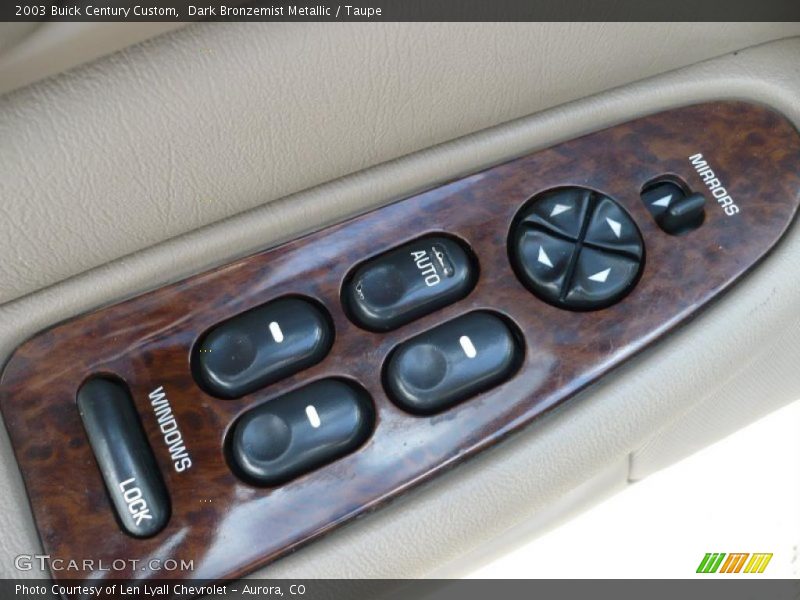 Dark Bronzemist Metallic / Taupe 2003 Buick Century Custom