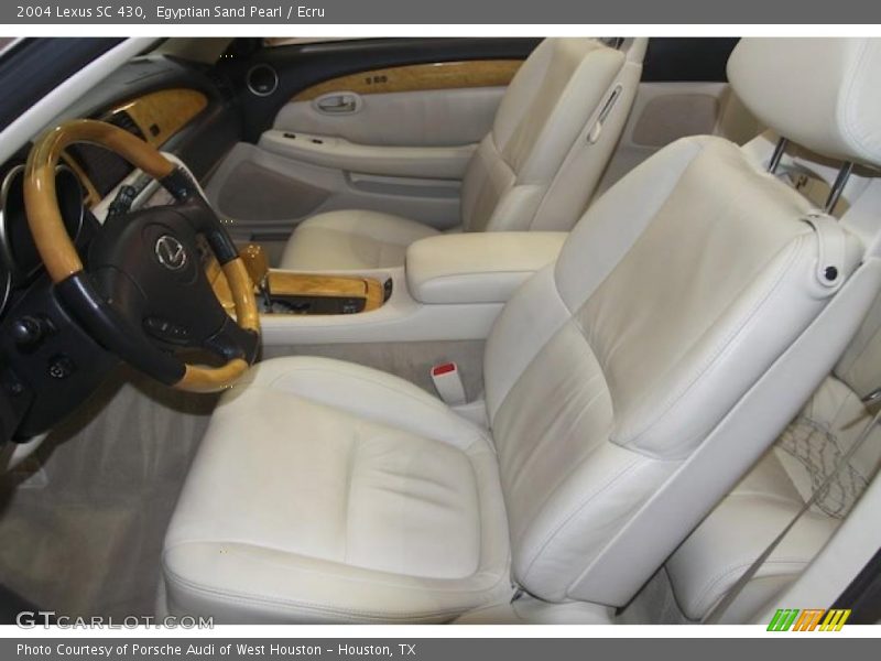 Egyptian Sand Pearl / Ecru 2004 Lexus SC 430