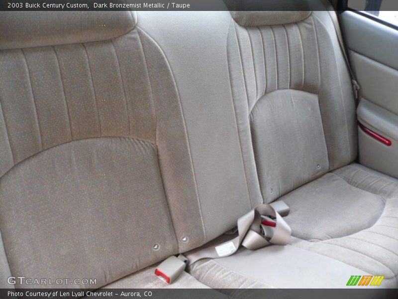 Dark Bronzemist Metallic / Taupe 2003 Buick Century Custom
