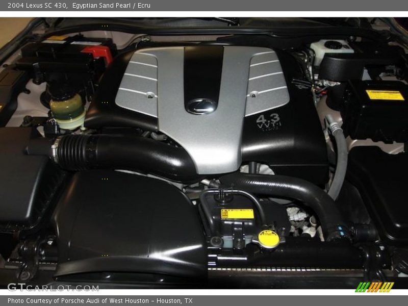 Egyptian Sand Pearl / Ecru 2004 Lexus SC 430