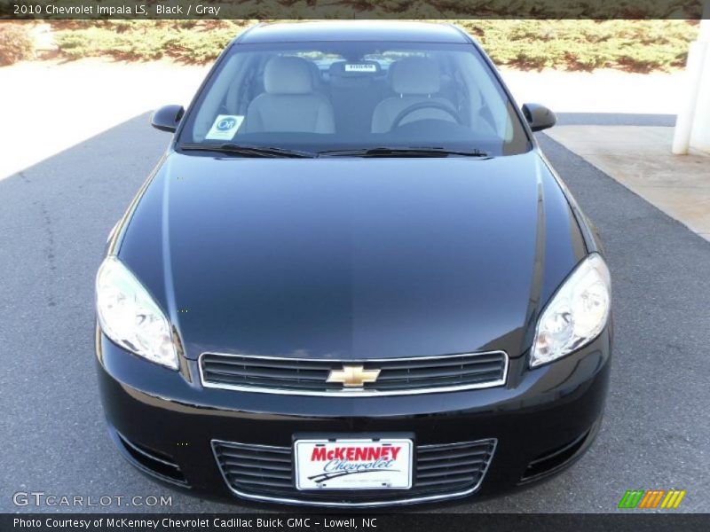 Black / Gray 2010 Chevrolet Impala LS