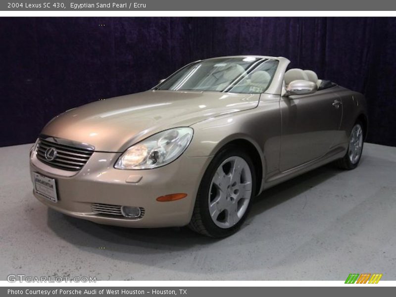 Egyptian Sand Pearl / Ecru 2004 Lexus SC 430