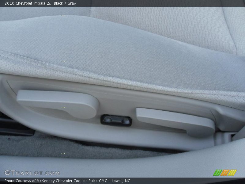 Black / Gray 2010 Chevrolet Impala LS