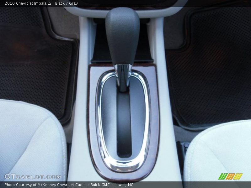 Black / Gray 2010 Chevrolet Impala LS