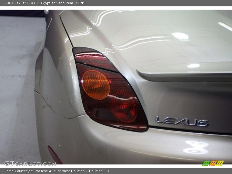 Egyptian Sand Pearl / Ecru 2004 Lexus SC 430