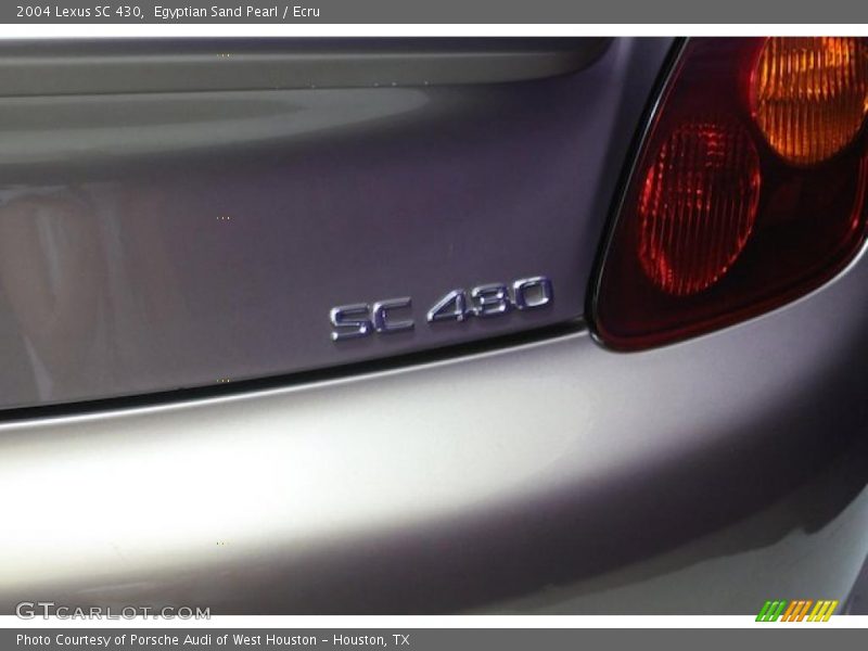 Egyptian Sand Pearl / Ecru 2004 Lexus SC 430