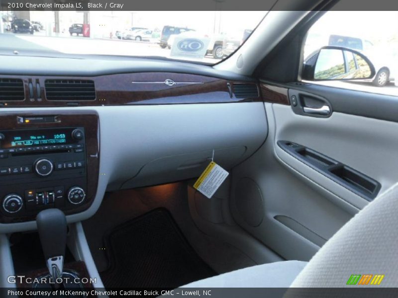 Black / Gray 2010 Chevrolet Impala LS