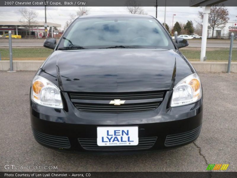 Black / Gray 2007 Chevrolet Cobalt LT Coupe