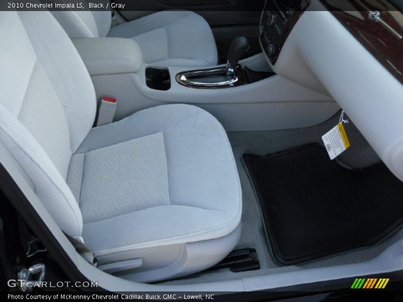 Black / Gray 2010 Chevrolet Impala LS