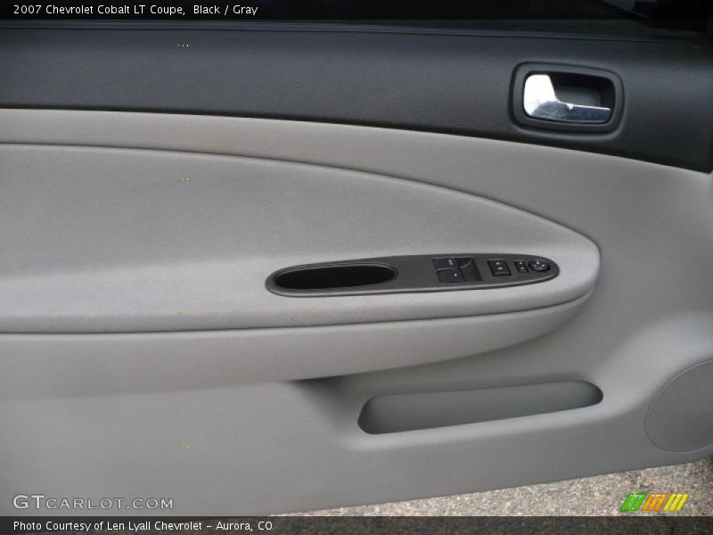 Black / Gray 2007 Chevrolet Cobalt LT Coupe
